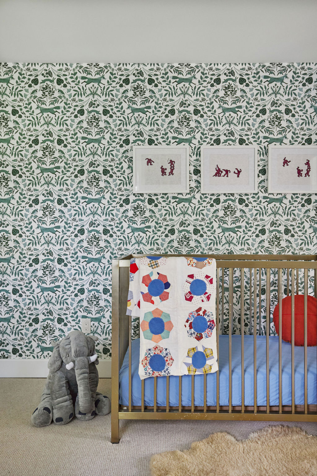 Nursery in Seattle Dutch Colonial by Casework