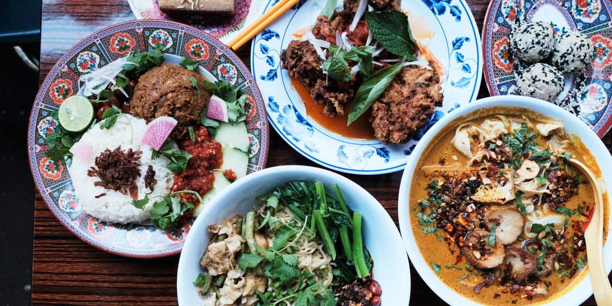 Lion Dance Cafe Dishes