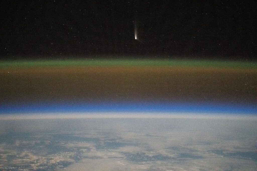 Tsuchinshan-ATLAS Seen from Space