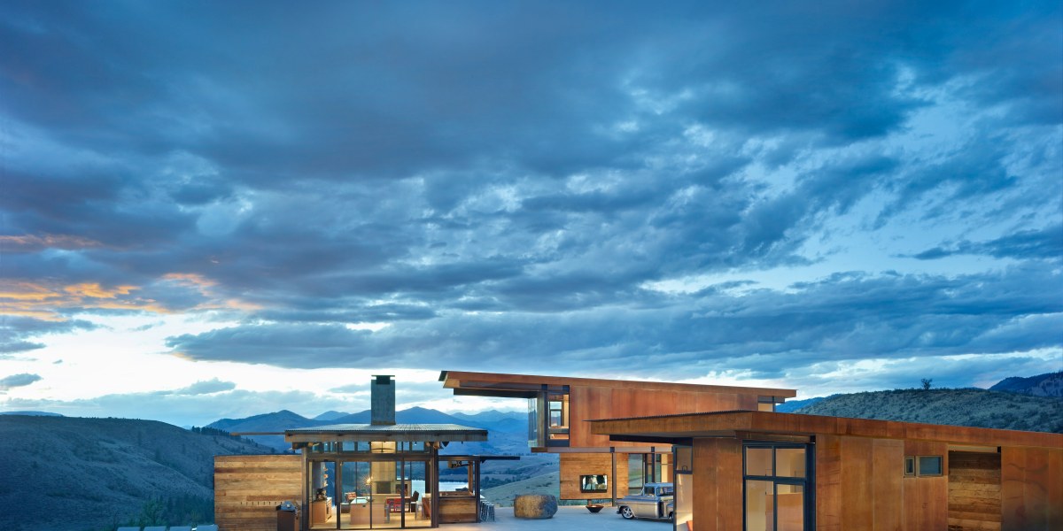 Olson Kundig Studhorse Outlook House, Methow Valley