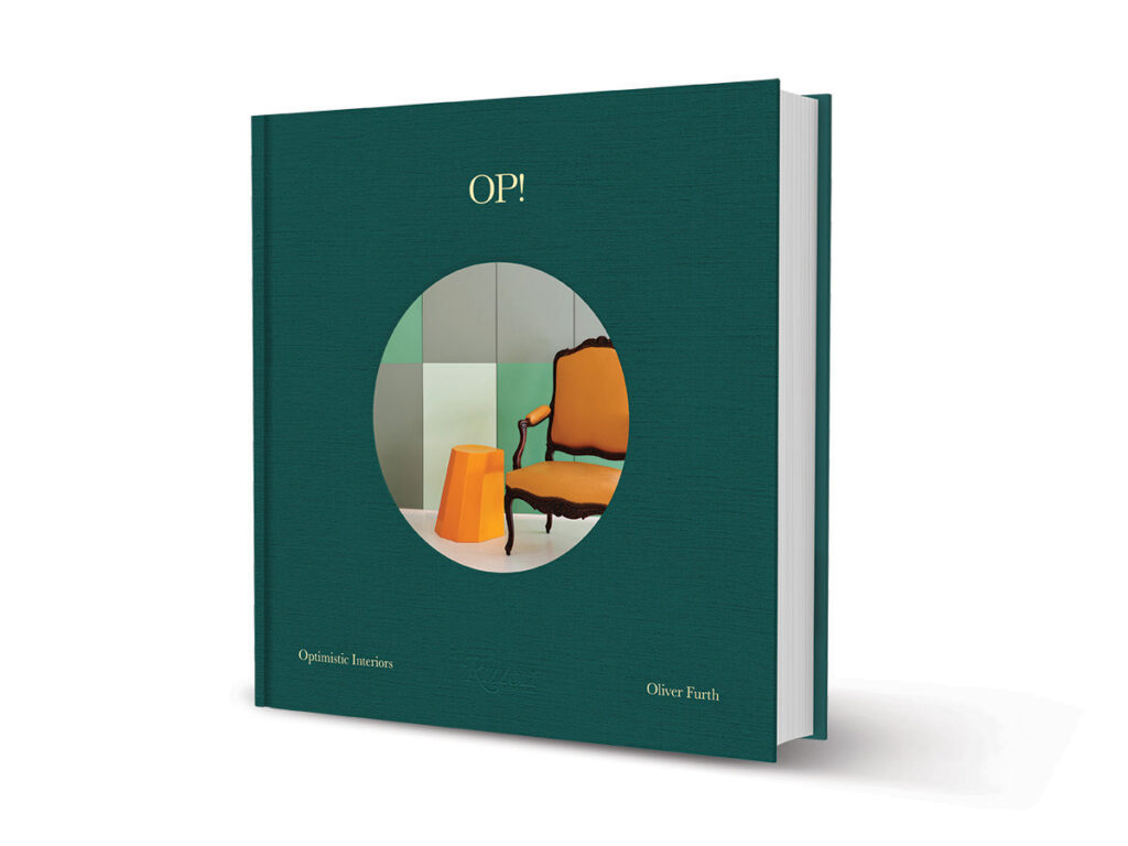 OP Optimistic Interiors by Oliver Furth book cover