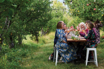 Outdoor Dinner at Apple Lane