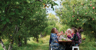 Outdoor Dinner at Apple Lane