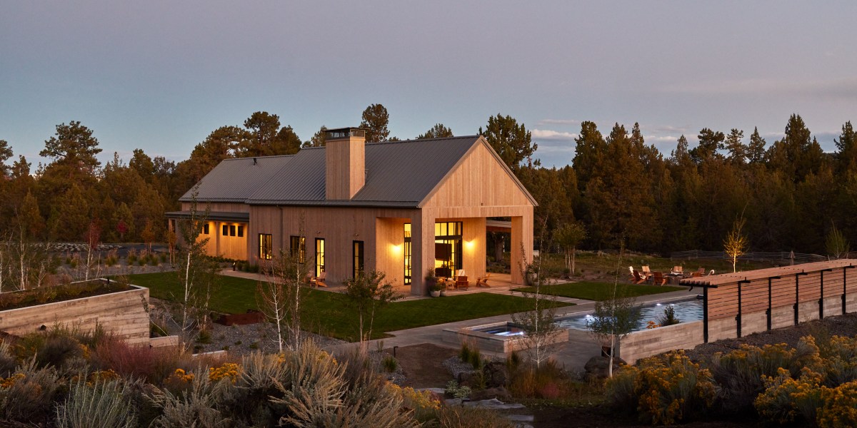 Oregon High Desert Barn Exterior