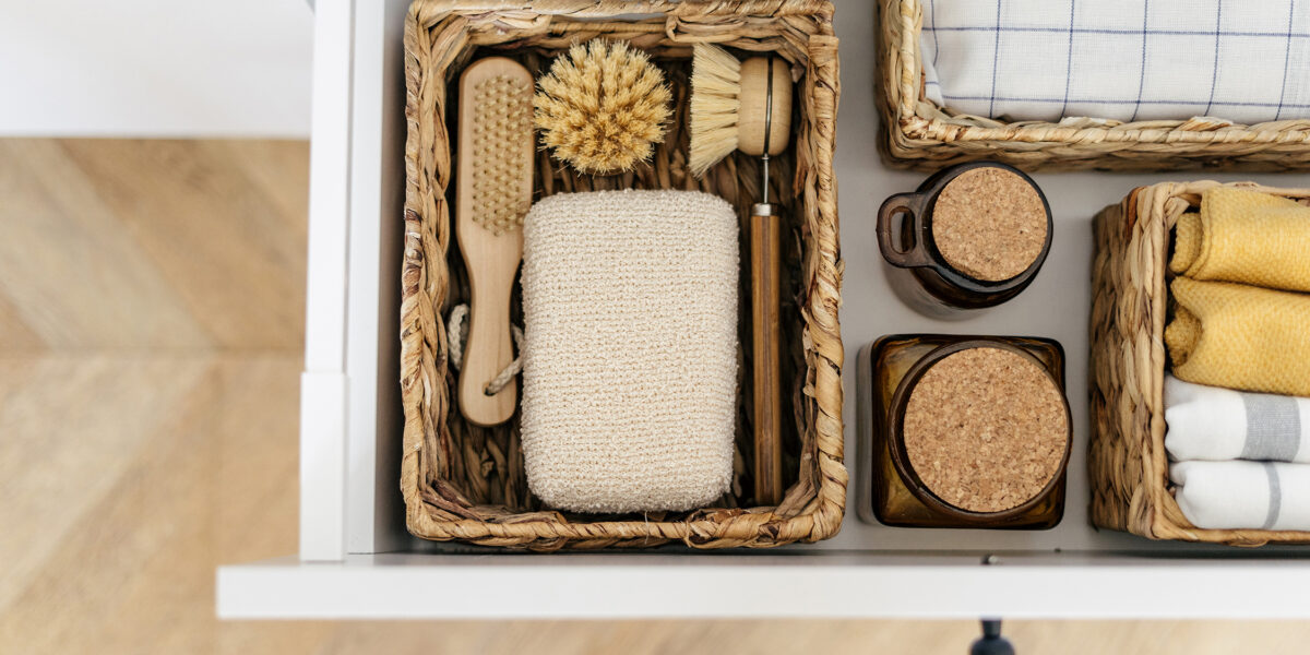 Organized Drawer Bathroom