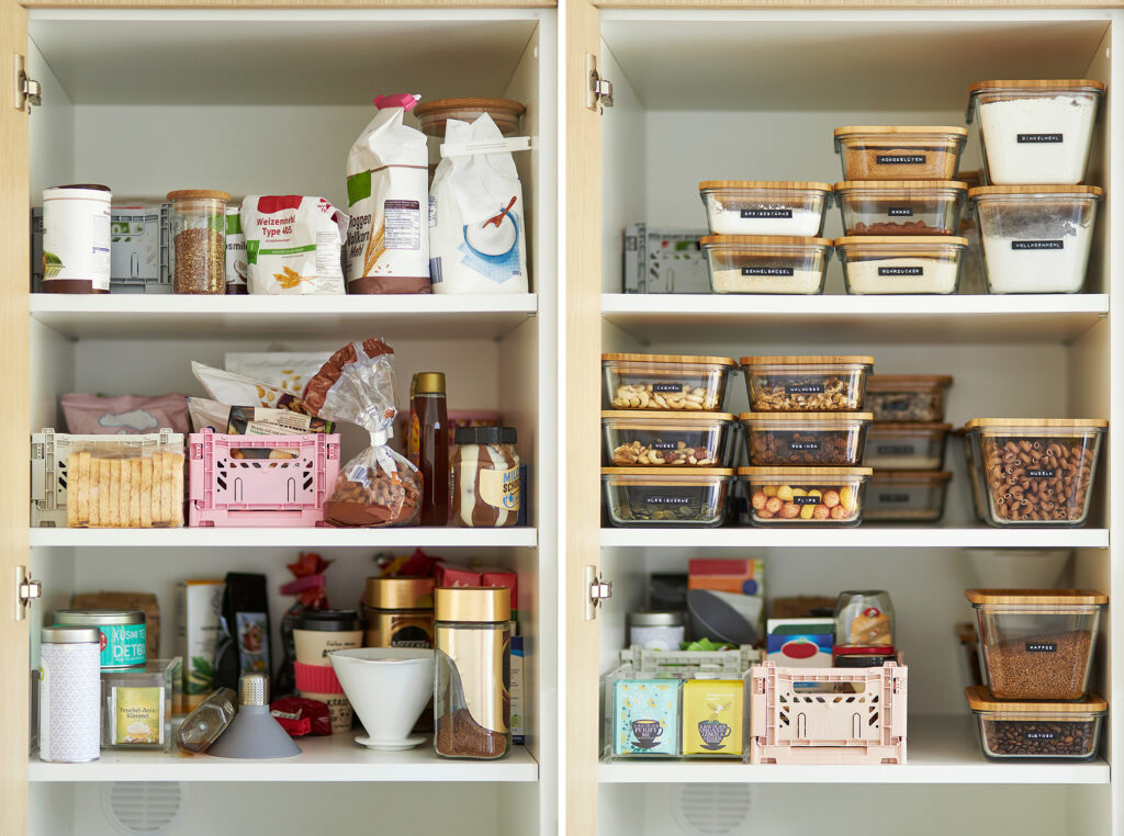 Organized Kitchen Pantry