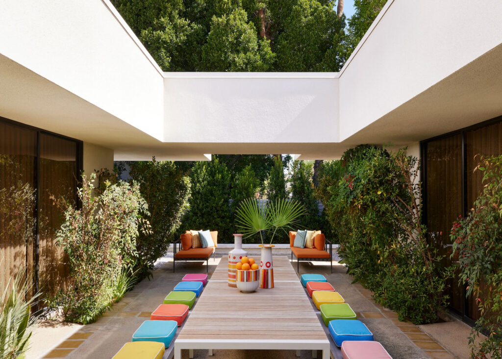 Outdoor Dining Parker Palm Springs