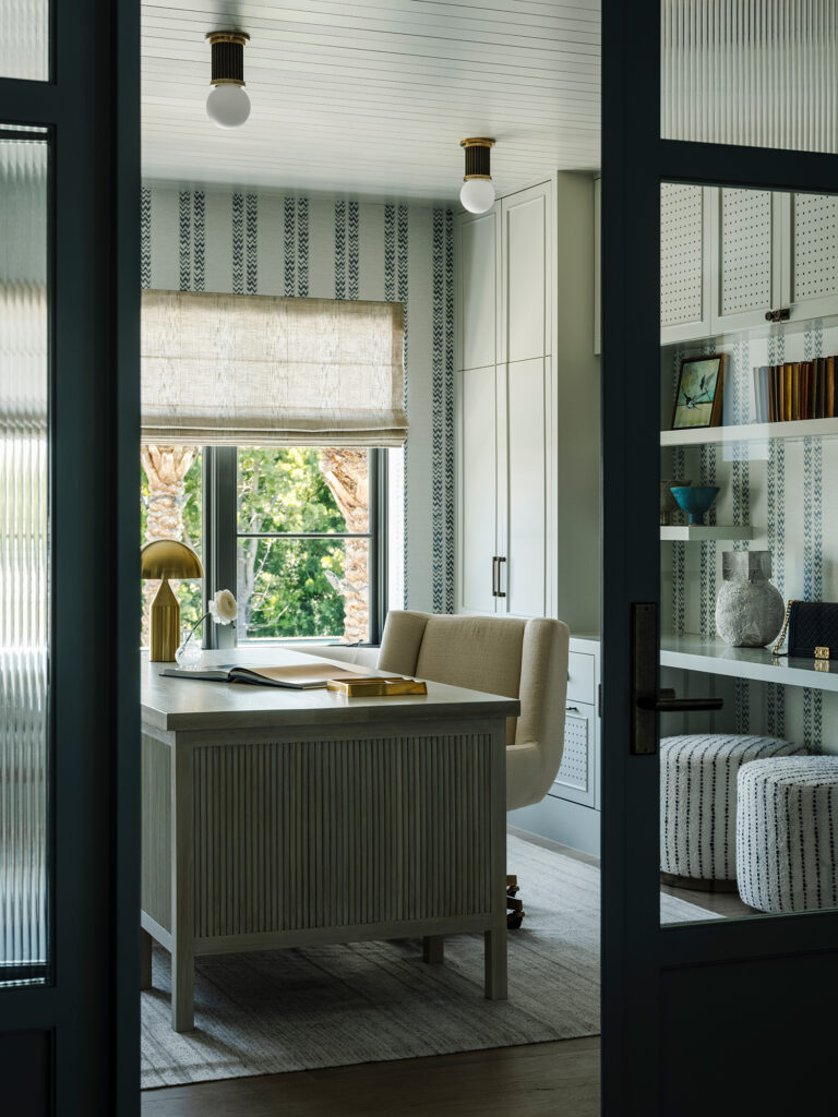 Painted Ceiling in Office by Morrison Interiors