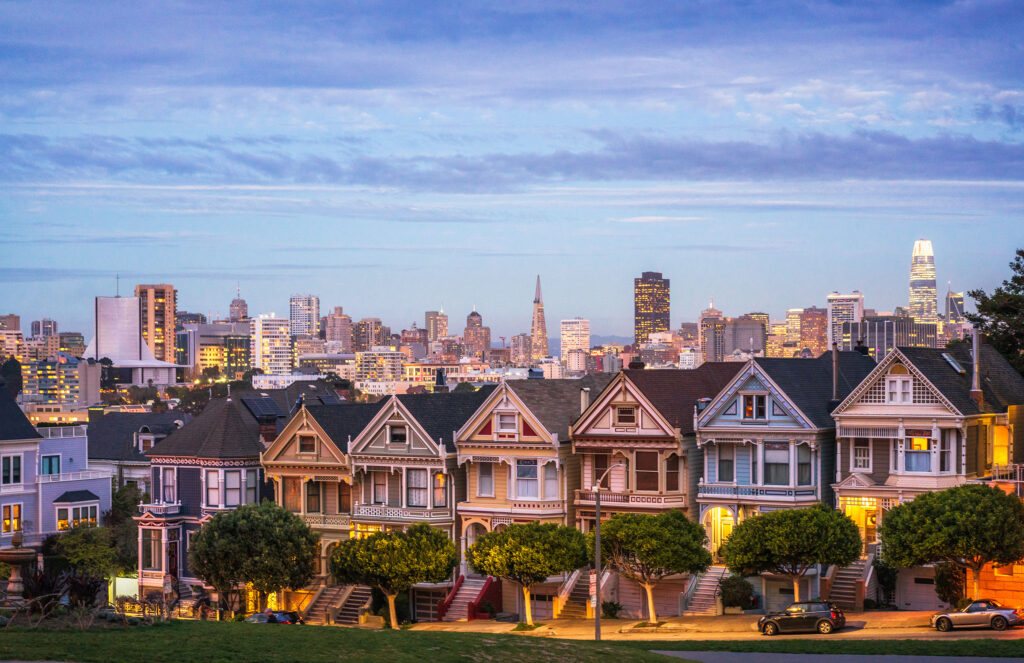 Painted Ladies in San Francisco