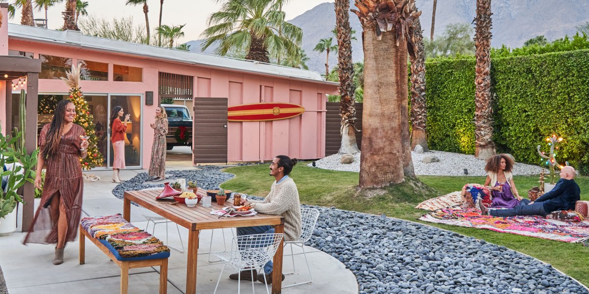 Palm Springs Outdoor Rooms