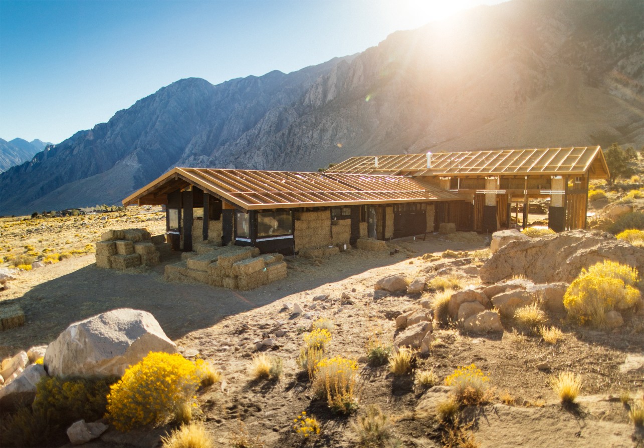 Is the Home of the Future a Straw-Bale House?