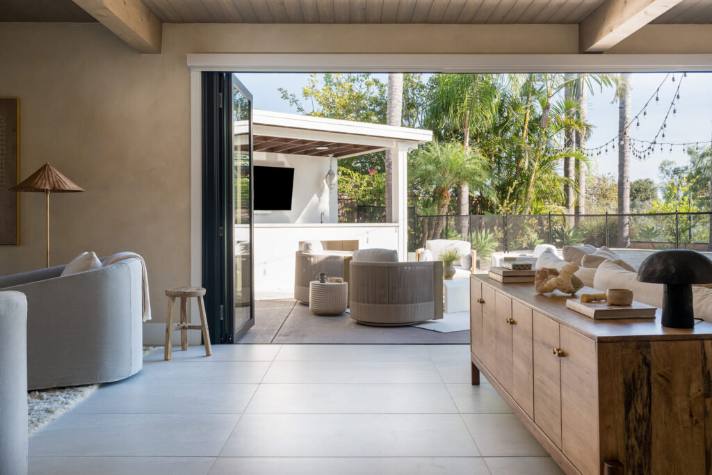 Patio Living Room Makeover by Makehouse Design