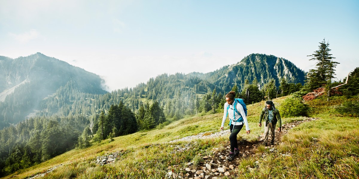 People Hiking