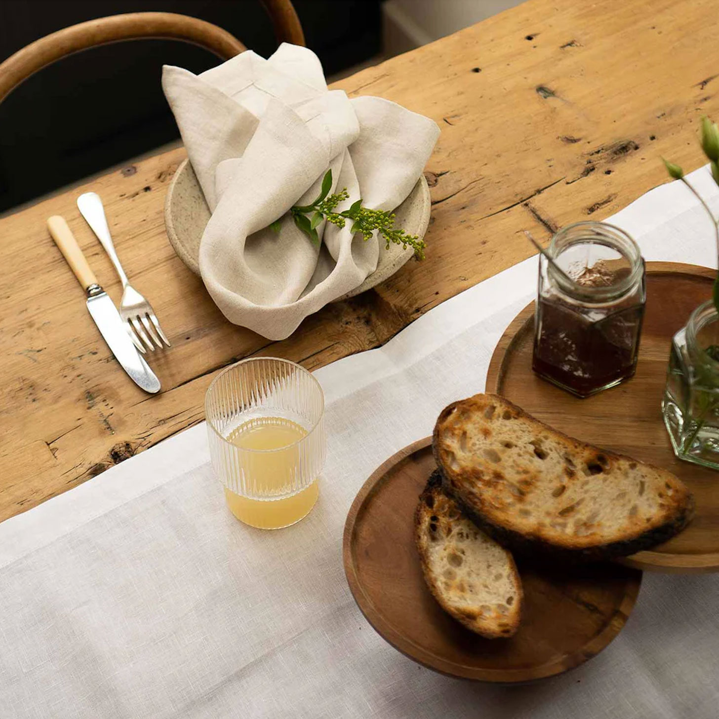 Piglet in Bed Linen Napkins