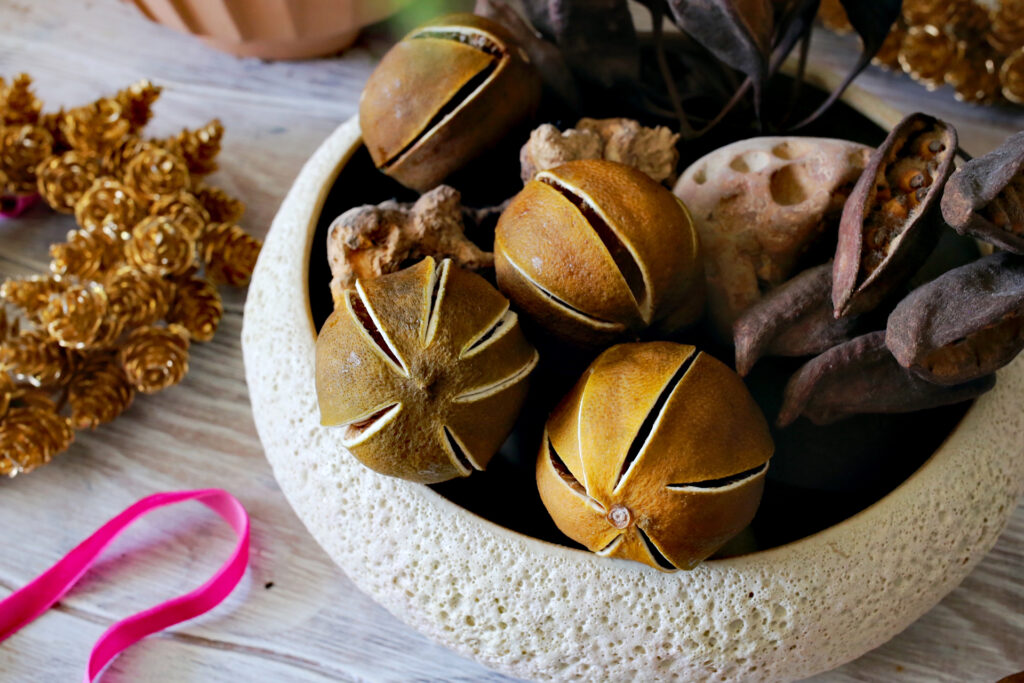 Pomander Citrus DIY Bowl