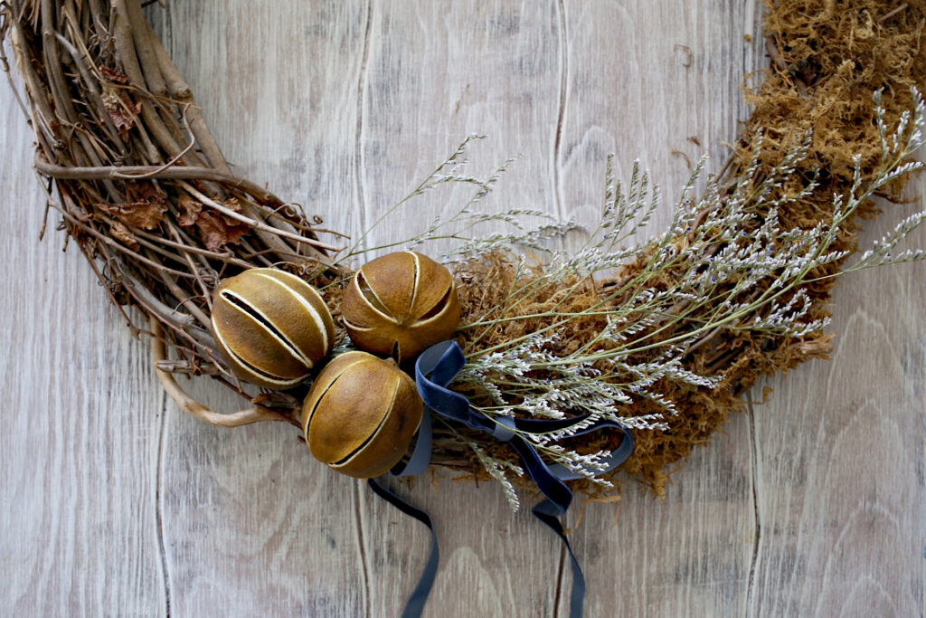 Pomander Citrus DIY Wreath