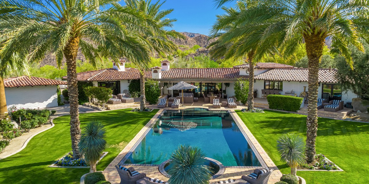 Pool Bing Crosby Palm Desert Estate
