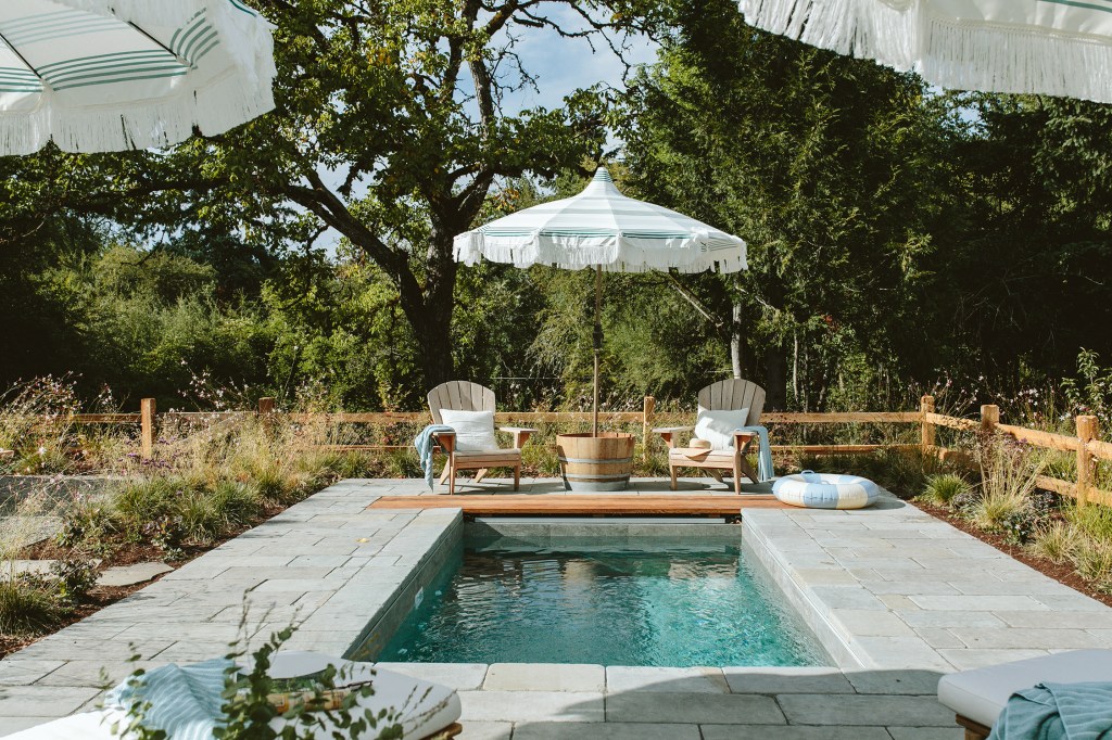 Emily Henderson Designed Her Portland Farm’s Garden Around a Plunge Pool—Here’s Why