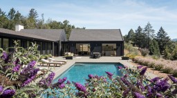 Pool in Sonoma House by Lucy McLintic