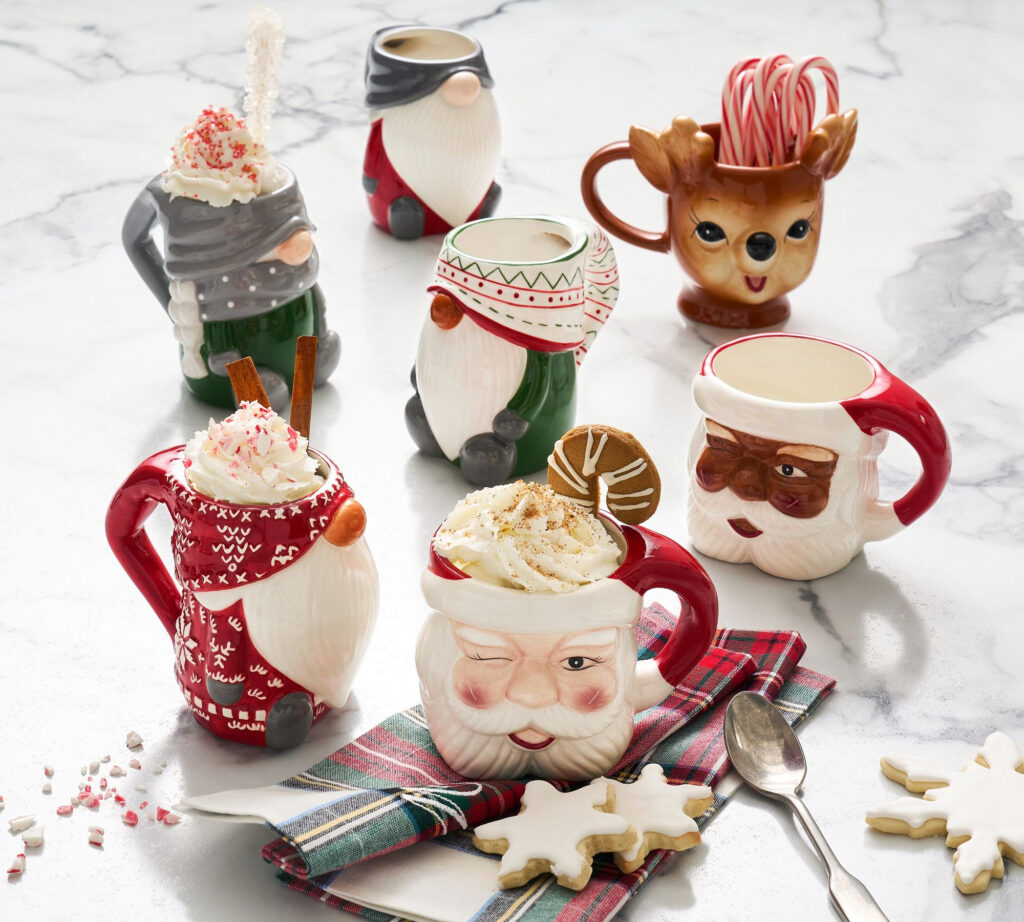 Pottery Barn Holiday Ceramic Mug Collection