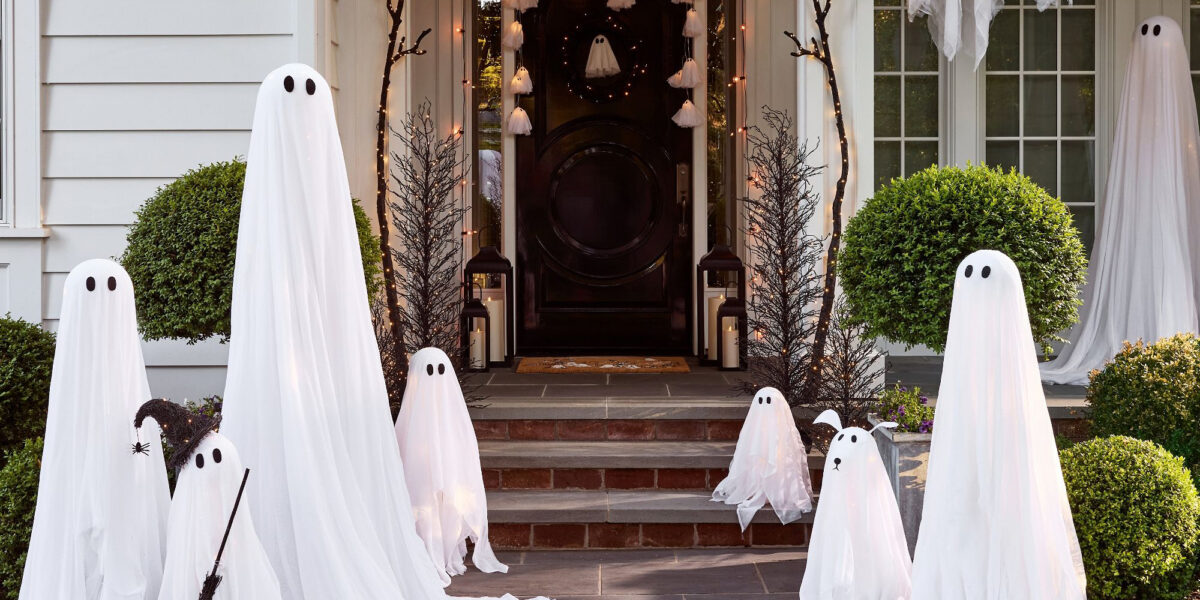 Pottery Barn Lit Ghosts