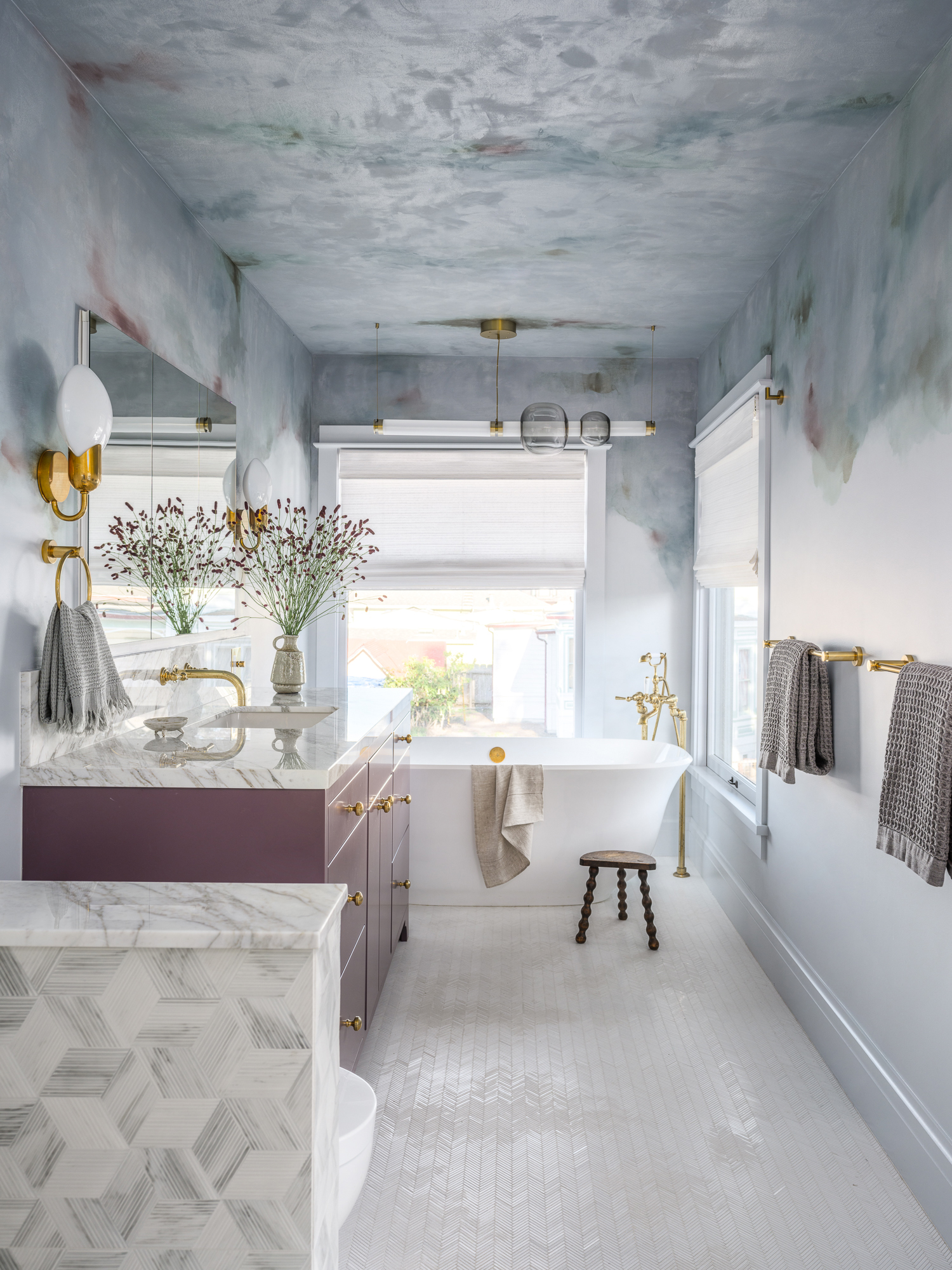 Primary Bathroom in Pacific Grove House