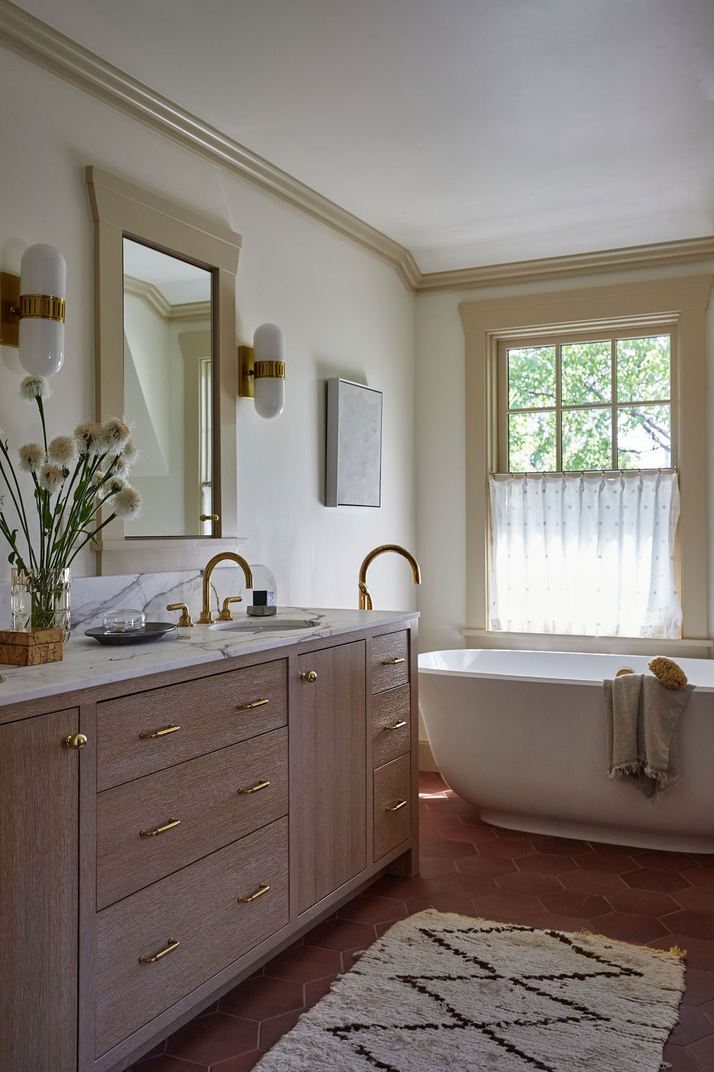 Primary Bathroom in Seattle Dutch Colonial by Casework