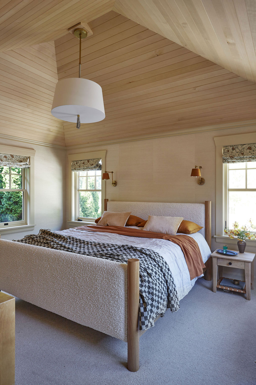 Primary Bedroom in Seattle Dutch Colonial by Casework