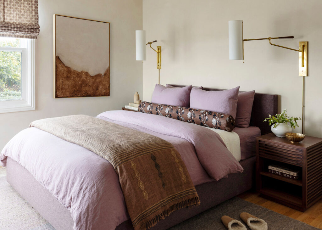 Primary Bedroom in SF House by Angela Grace Design