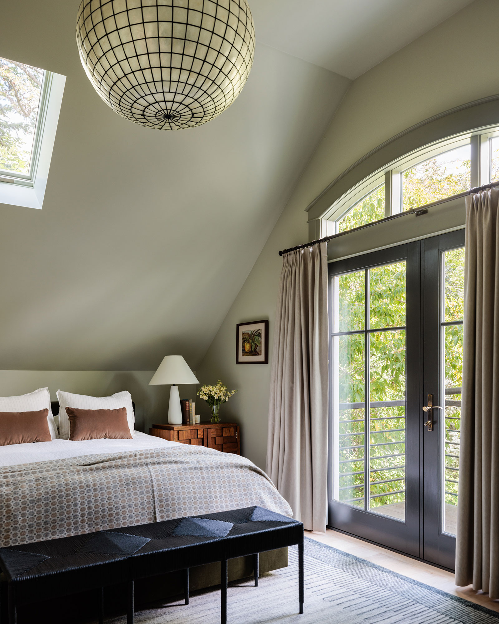 Primary Bedroom in Victorian Home in Boulder by Emily Tucker