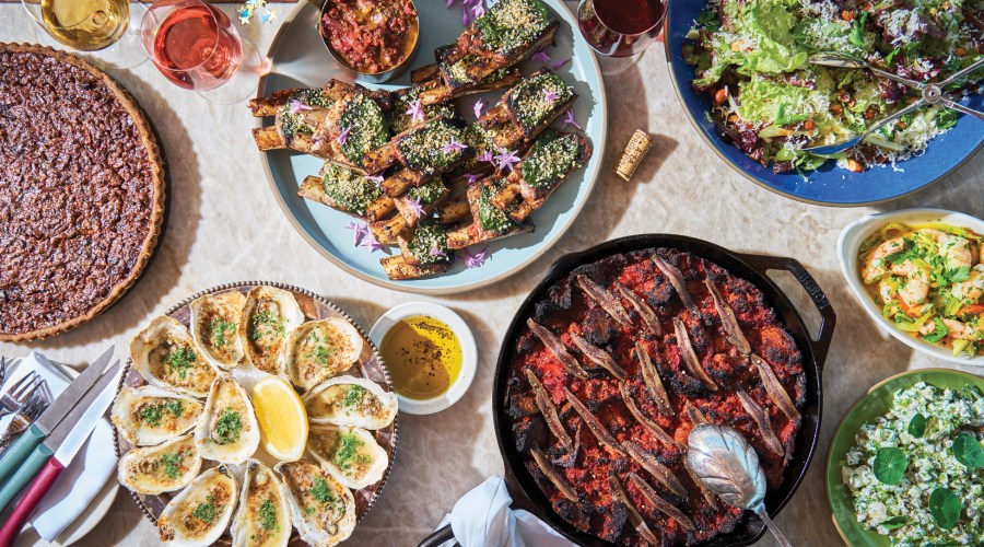 Oysters, Lamb, Derby Pie: This Holiday Feast Has It All