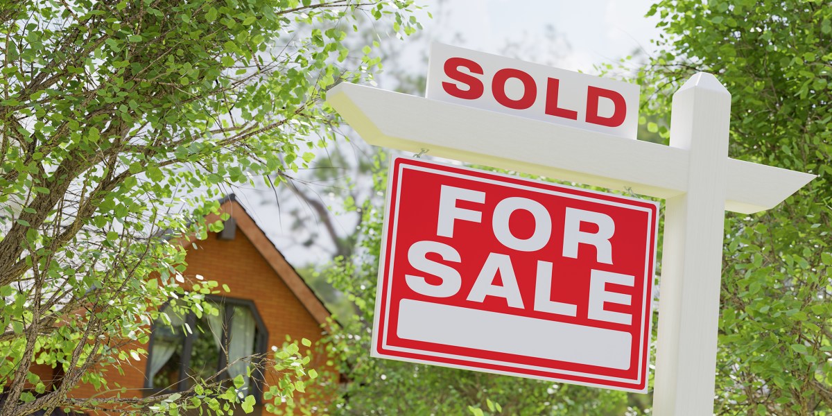 Real Estate House for Sale Sign