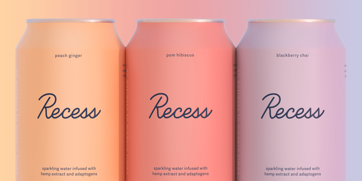 Recess Sparkling CBD Drink