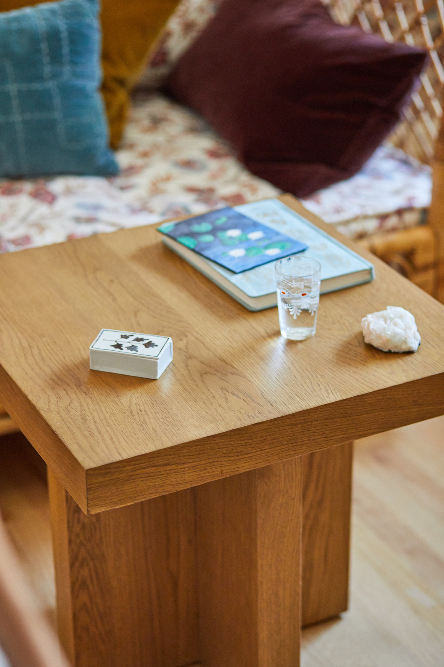 Rejuvenation Side Table in Maya Brenner's Room