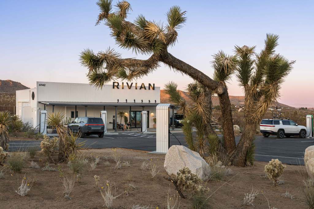 Rivian’s High-Design Outpost Near Joshua Tree Is the Coolest Charging Station We’ve Ever Seen