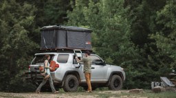 Roofnest Tent on Top of Car