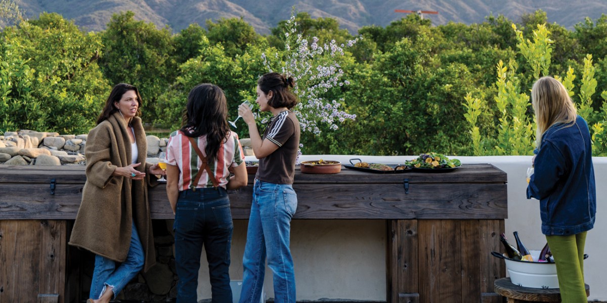 Rory and Meave McAuliffe at a Group Ojai Dinner