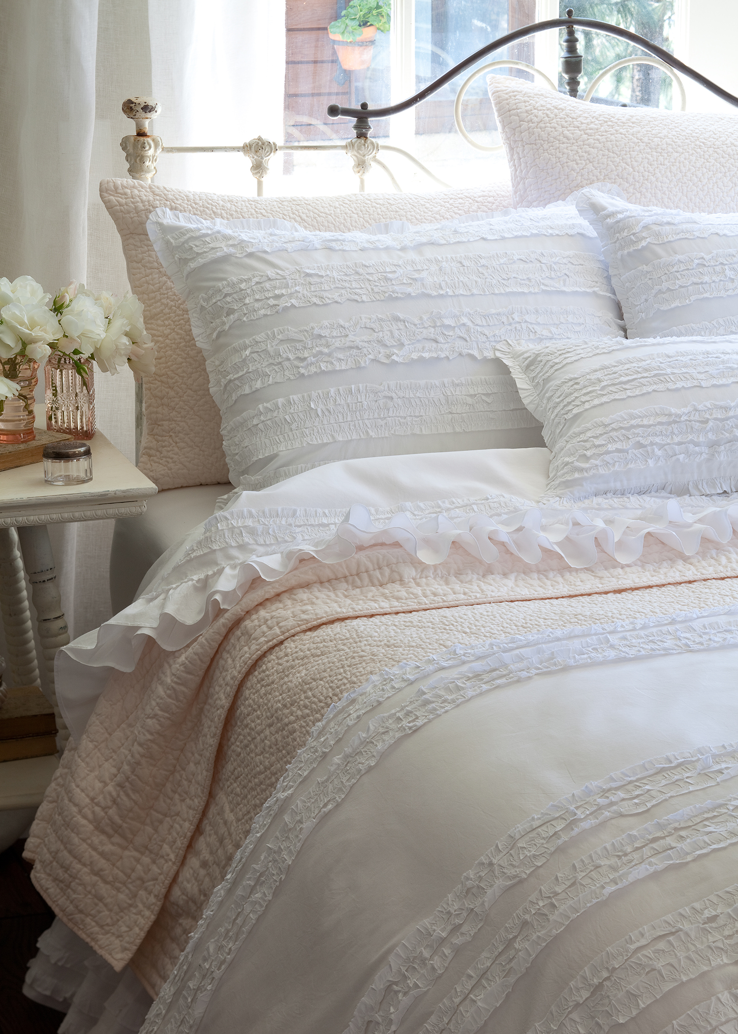 Ruffled Bedding