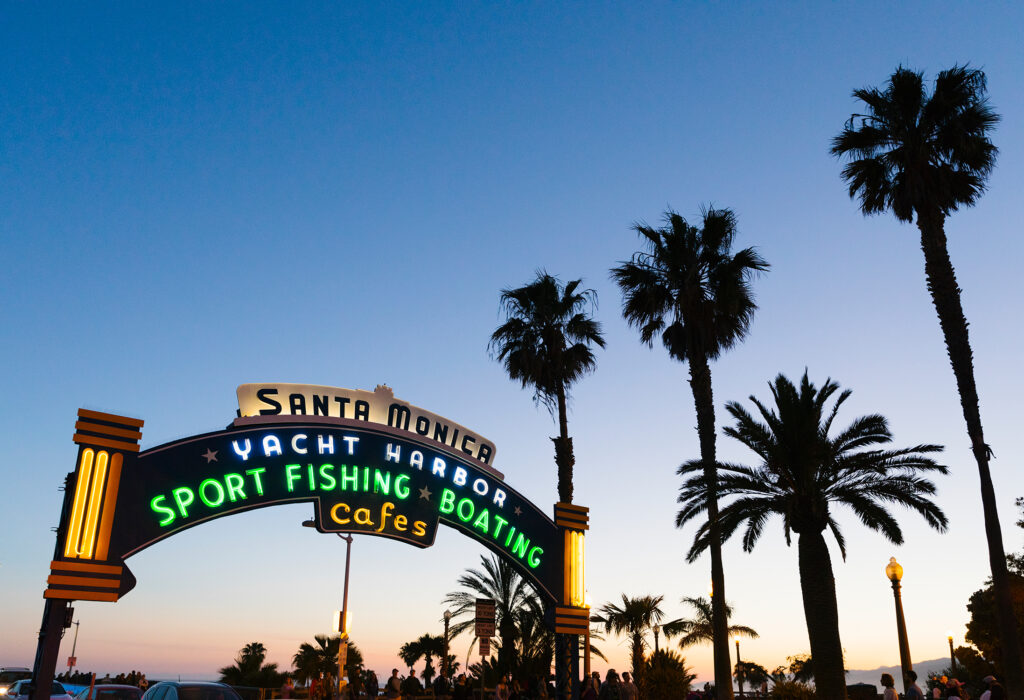 Santa Monica Sign