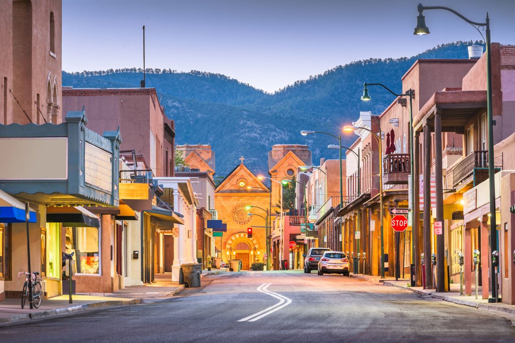 Santa Fe at Night