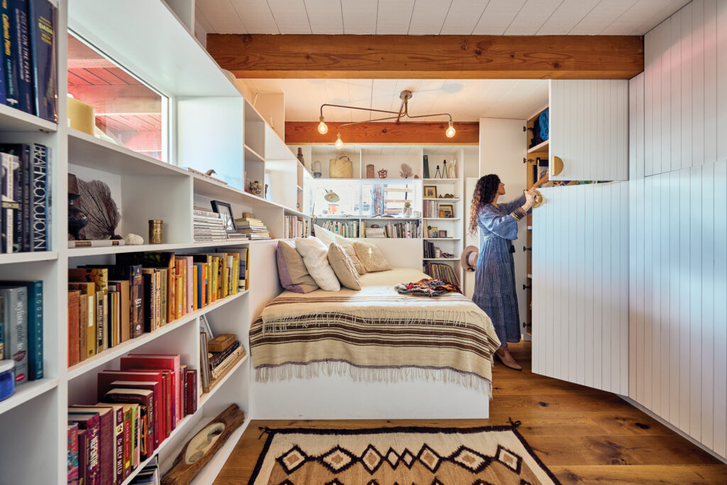 Sausalito Houseboat Guest Room Custom Built-ins