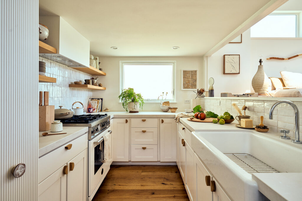 Sausalito Houseboat Kitchen