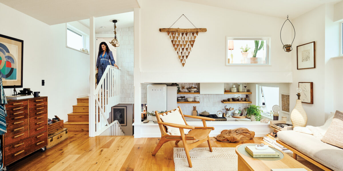 Sausalito Houseboat Living Area