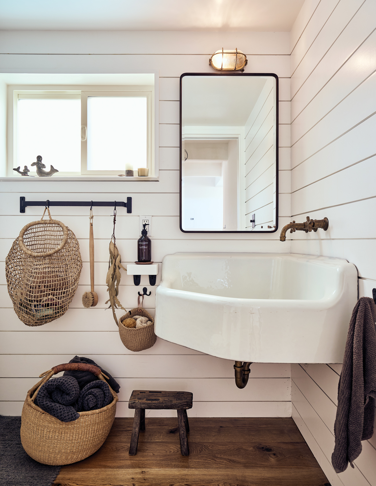 Sausalito Houseboat Primary Bathroom Sink