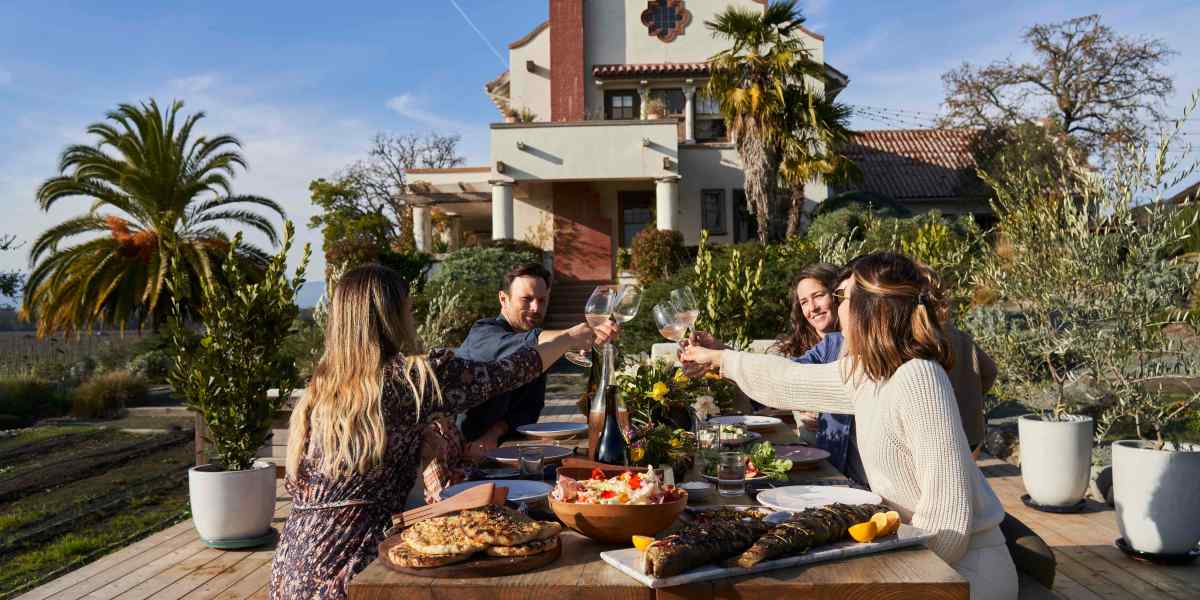 Scribe Winery Marinari Family Lunch