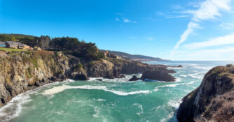 Sea Ranch Exterior Coastal Panorama