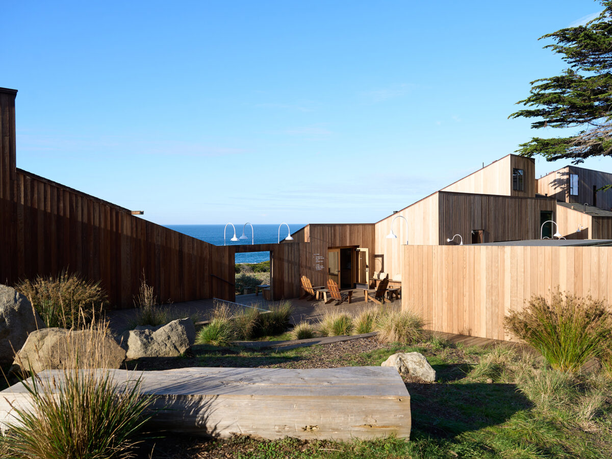 Sea Ranch Exterior Courtyard