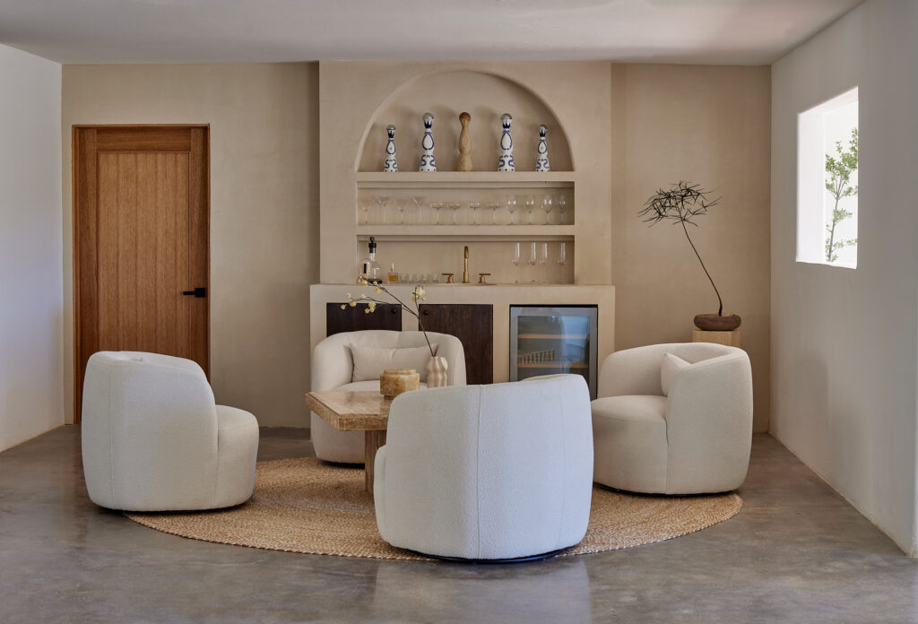 Seating Area in Gorman Road House by Tanya Stone