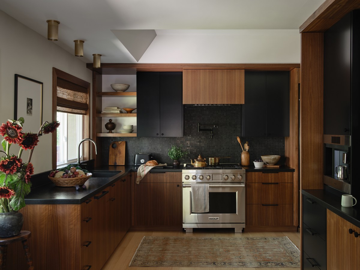 A Built-in Coffee Maker Was the Reason for This Kitchen Makeover