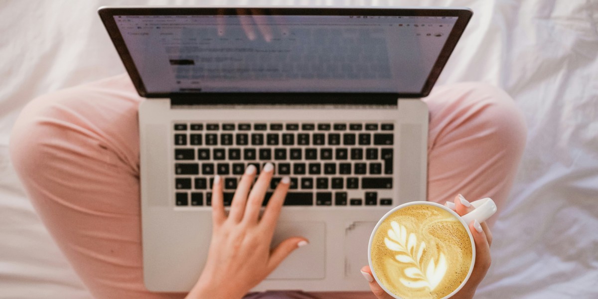 Laptop and Latte